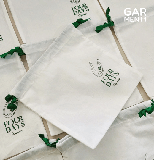 รับผลิตถุงผ้าหูรูดสกรีน