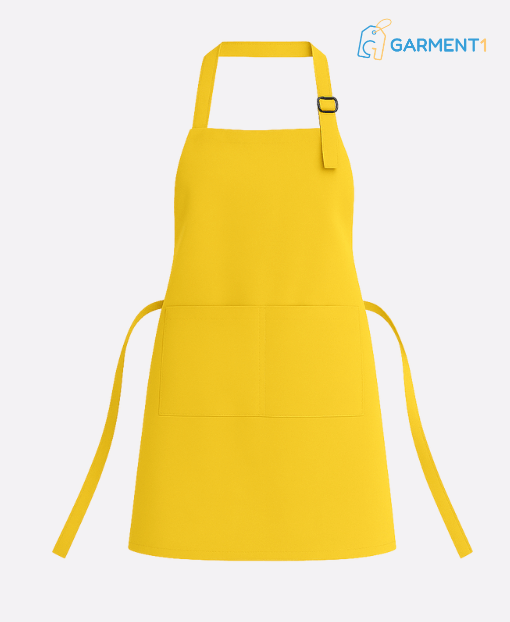 ผ้ากันเปื้อนเต็มตัวสกรีนโลโก้ Garment1