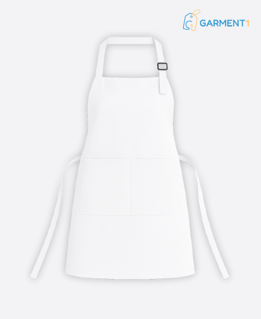 ผ้ากันเปื้อนเต็มตัวสกรีนโลโก้ Garment1