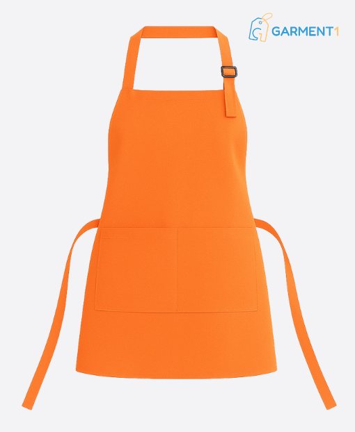 ผ้ากันเปื้อนเต็มตัวสกรีนโลโก้ Garment1