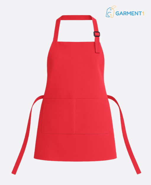 ผ้ากันเปื้อนเต็มตัวสกรีนโลโก้ Garment1