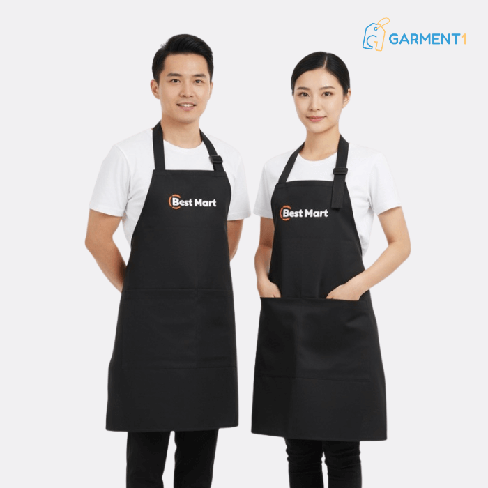 รับผลิตผ้ากันเปื้อนสกรีนโลโก้